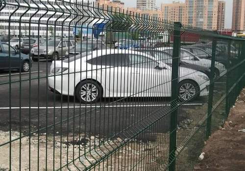 Ограждение парковки парковки бизнес центров в Кстове