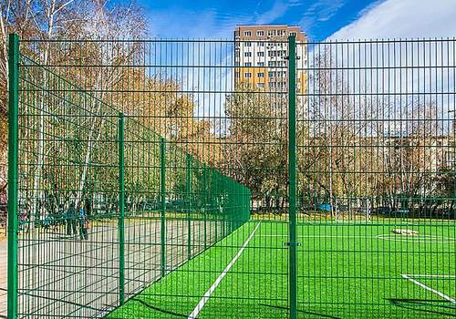 2Д забор для футбольной площадки в Кстове